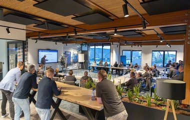 Van Berkel Aannemers volgt training over werken op hoogte en steigers bij RECO Academy