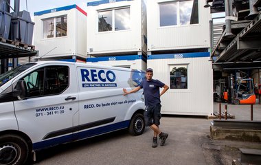 Erwin: van truckwash naar monteur tijdelijke huisvesting bij RECO